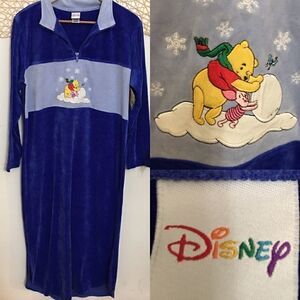 Vintage Disney Velour Lounge Gown